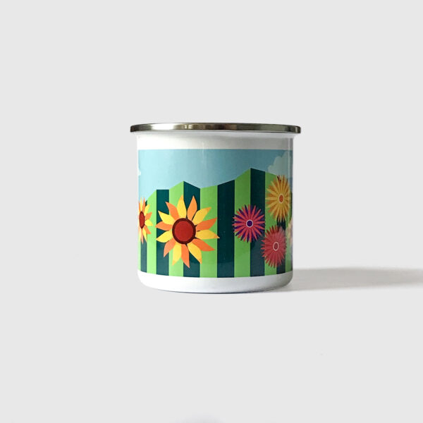 Taza de Peltre. <br/>Galipán Verde - Imagen 2
