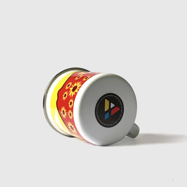 Taza de Peltre. <br/>Galipán Rojo - Imagen 5