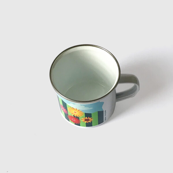 Taza de Peltre. <br/>Galipán Verde - Imagen 4