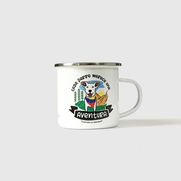 Taza de Peltre. <br/>Valentino Full Color