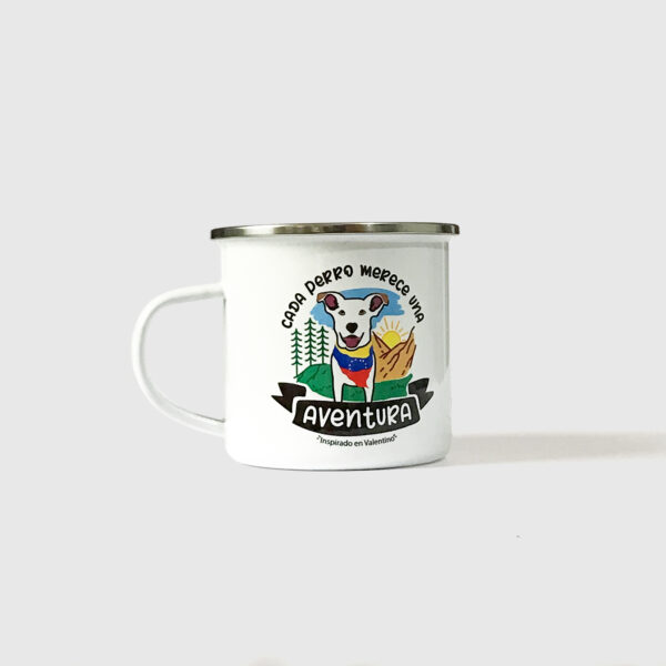 Taza de Peltre. <br/>Valentino Full Color - Imagen 3