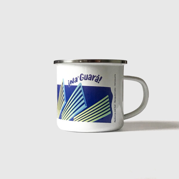 Taza de Peltre. <br/> Barquisimeto Fondo Oscuro