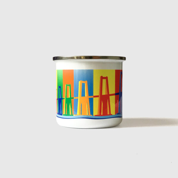 Taza de Peltre. <br/> Maracaibo full color - Imagen 2