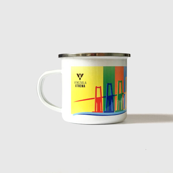 Taza de Peltre. <br/> Maracaibo full color - Imagen 3