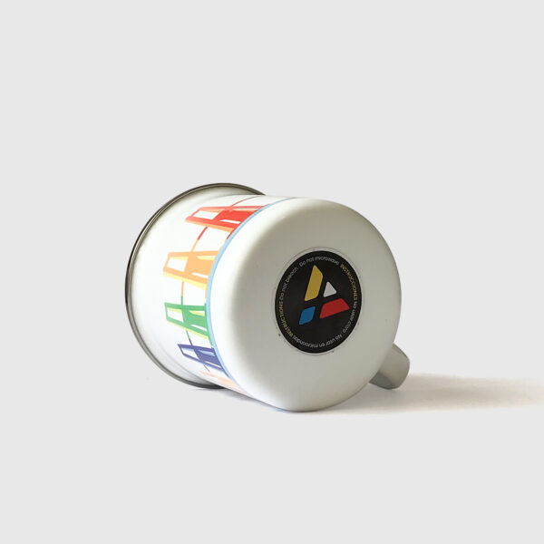 Taza de Peltre. <br/>Maracaibo fondo blanco - Imagen 5