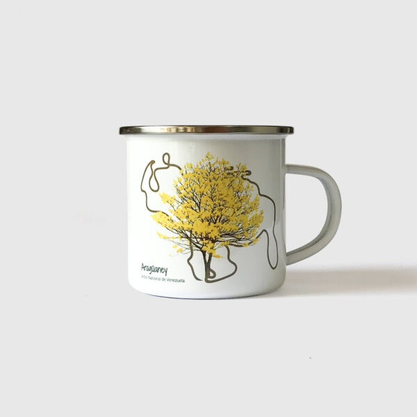 Taza de Peltre. <br/> Aragüaney