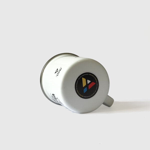 Taza de Peltre. <br/>Íconos de Venezuela Blanco y Negro - Imagen 6