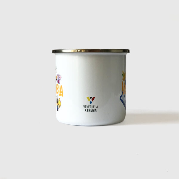 Taza de Peltre. <br/>Íconos de Venezuela Full Color - Imagen 2
