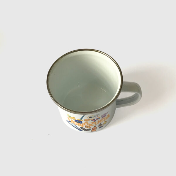 Taza de Peltre. <br/>Íconos de Venezuela Full Color - Imagen 4
