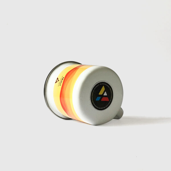Taza de Peltre. <br/>Falcón Naranja - Imagen 5