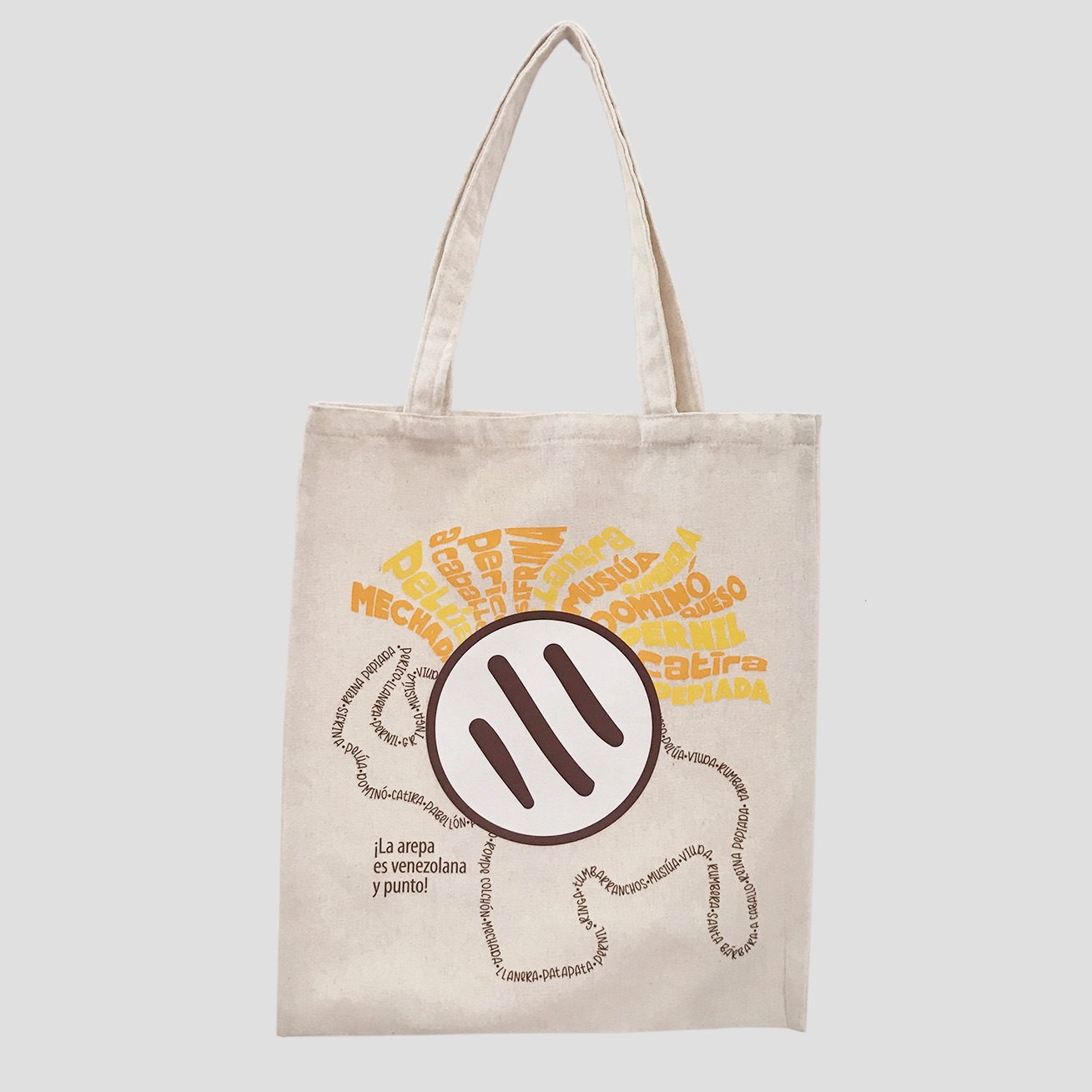 Tote Bag Lienzo Algodonado <br> Arepa Xtrema
