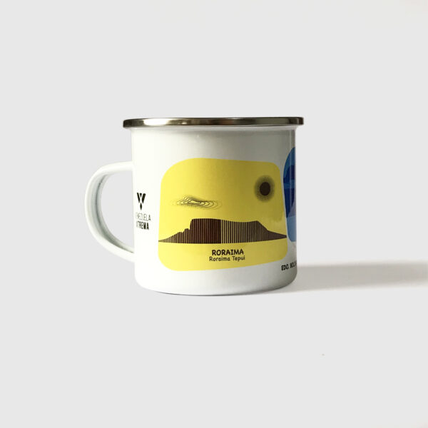 Taza de Peltre. <br/>Bolívar Full Color - Imagen 3