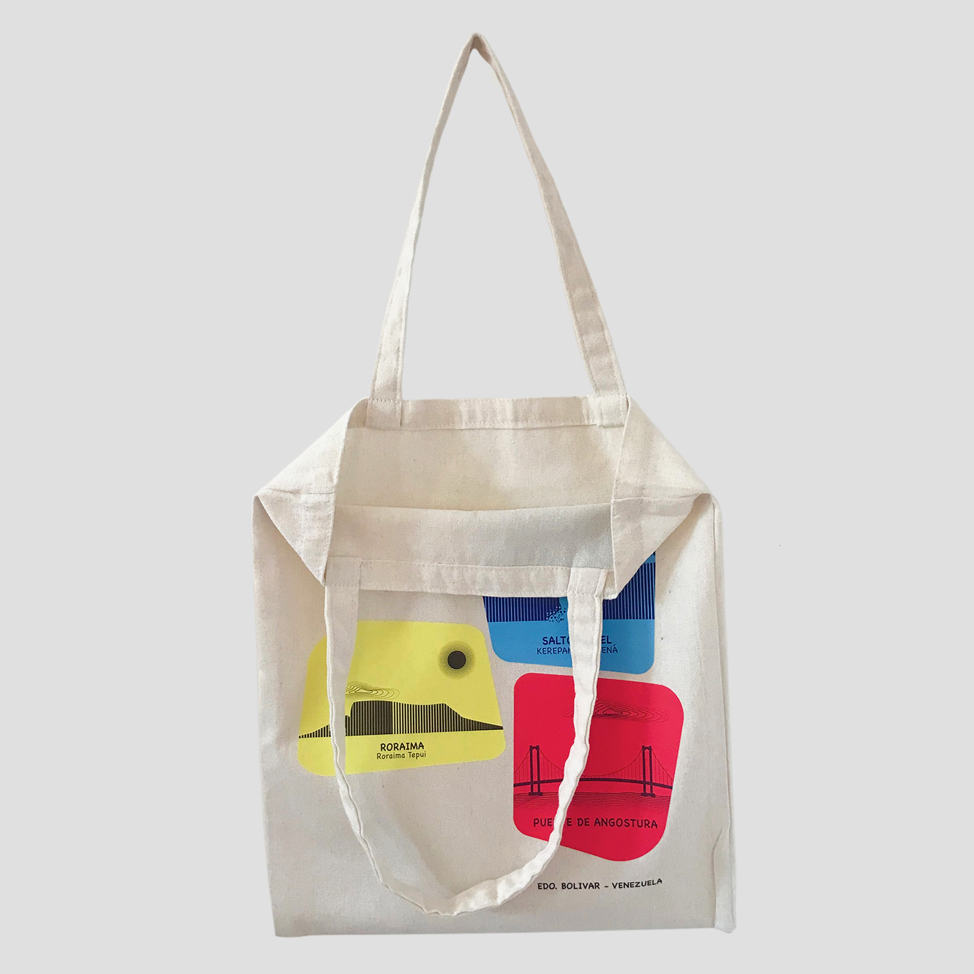 Tote Bag Lienzo Algodonado <br> Bolívar - Imagen 2