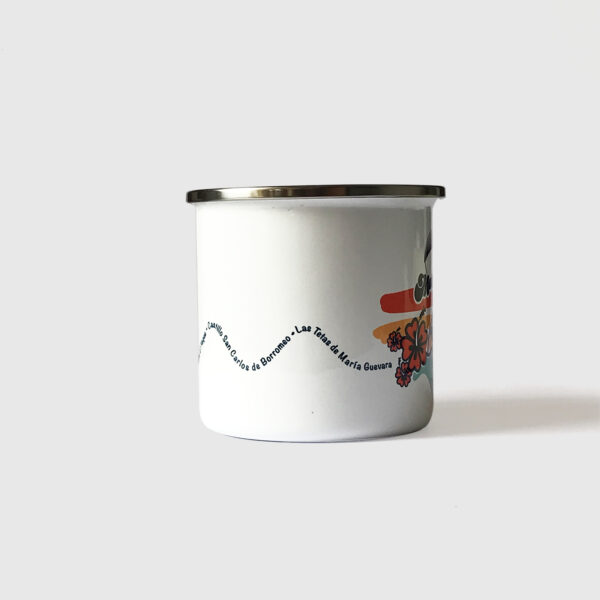Taza de Peltre. <br/>Margarita Full Color - Imagen 2