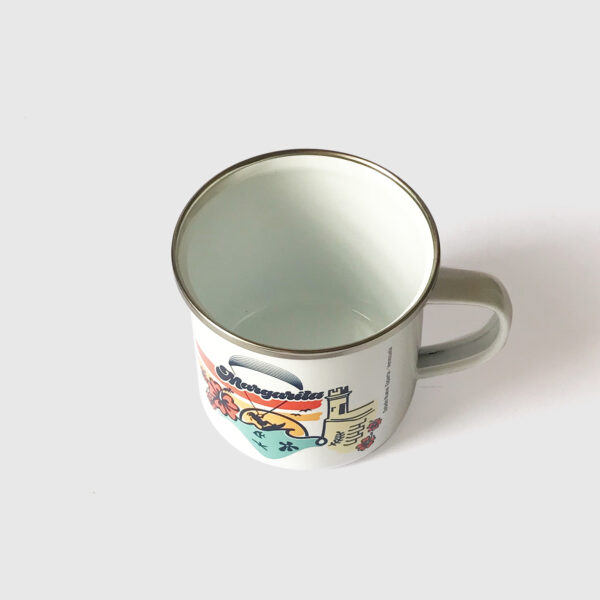 Taza de Peltre. <br/>Margarita Full Color - Imagen 4