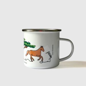 Taza de Peltre. <br/>Llanos Venezolanos Full Color