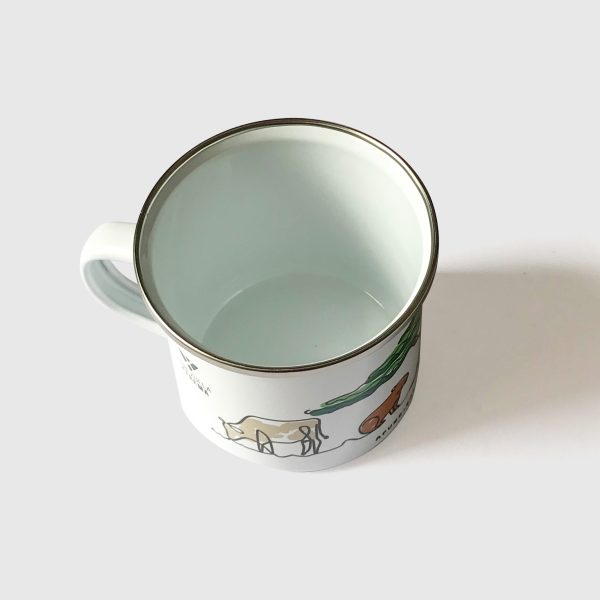 Taza de Peltre. <br/>Llanos Venezolanos Full Color - Imagen 4
