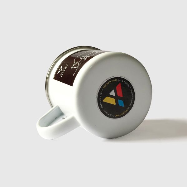 Taza de Peltre. <br/>Llanos Venezolanos Fondo Oscuro - Imagen 5