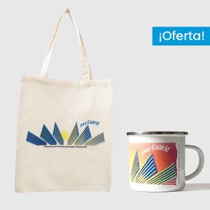 Combo Barquisimeto <br> Tote Bag Lienzo Algodonado Barquisimeto + <br> Taza de peltre Barquisimeto Crepúsculo