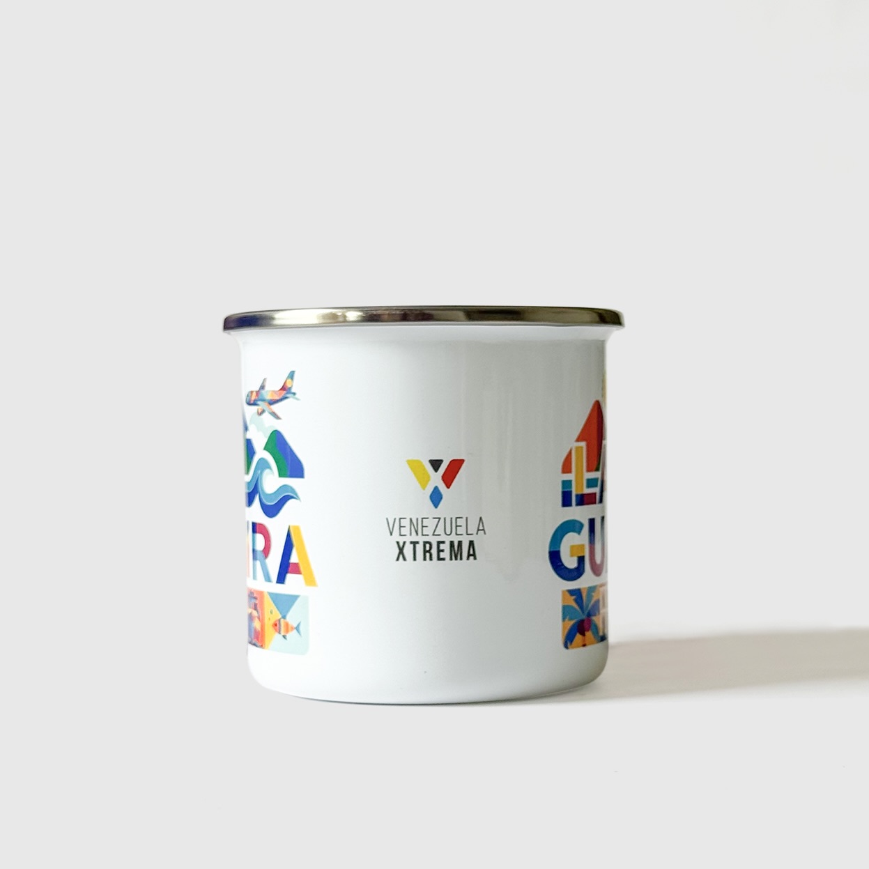 Taza de Peltre. <br/> La Guaira - Imagen 2