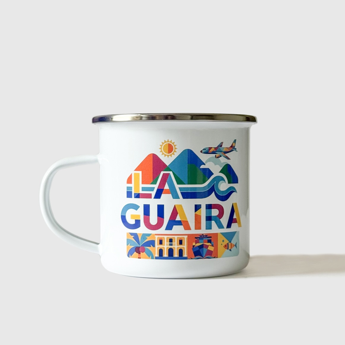 Taza de Peltre. <br/> La Guaira - Imagen 3