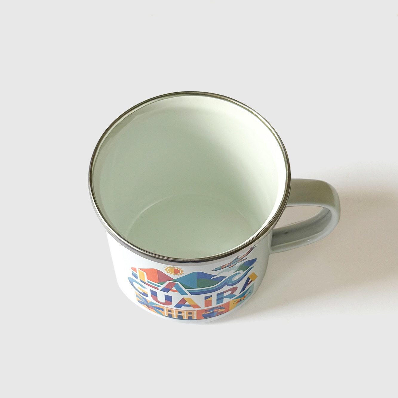 Taza de Peltre. <br/> La Guaira - Imagen 4